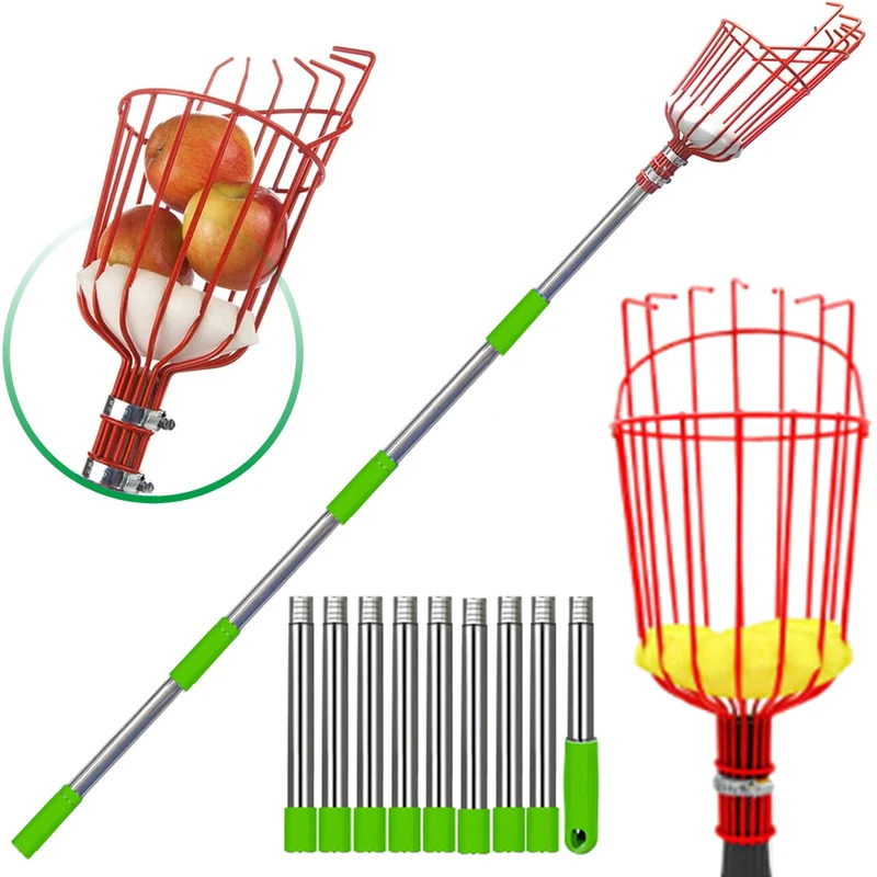 Fishing Rod Telescopic - Penjepit Buah Teleskopik Baja Anti Karat