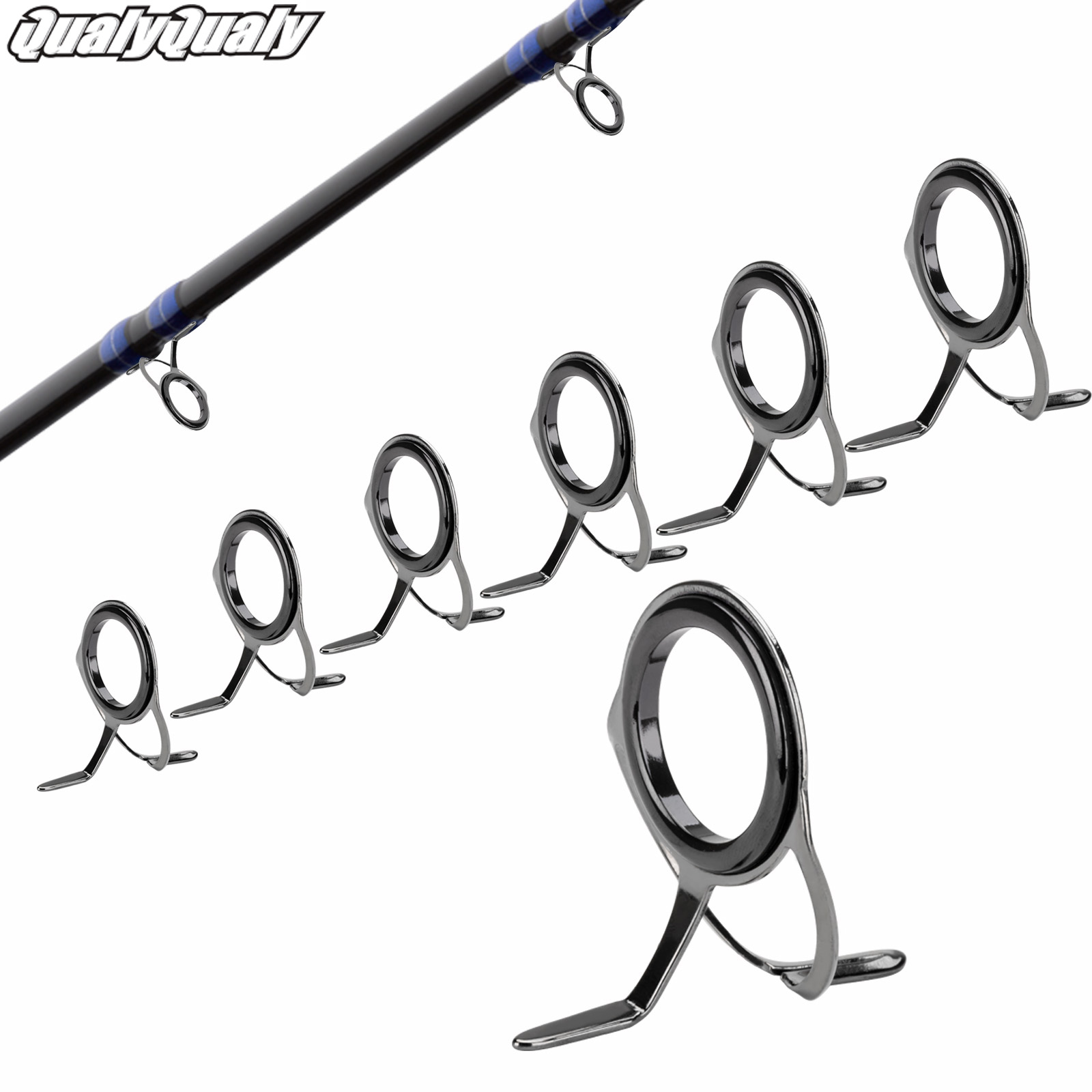 7 Buah Kit Perbaikan Panduan J - Fishing Rod Casting ulasan dan harga