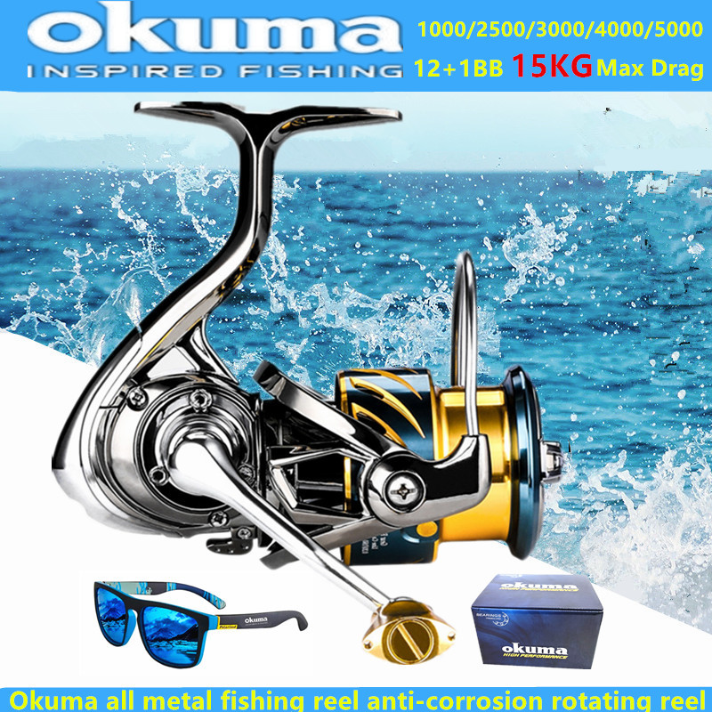 Okuma Reel Pancing Logam Penuh - Abu Garcia Reel Revo ulasan dan harga