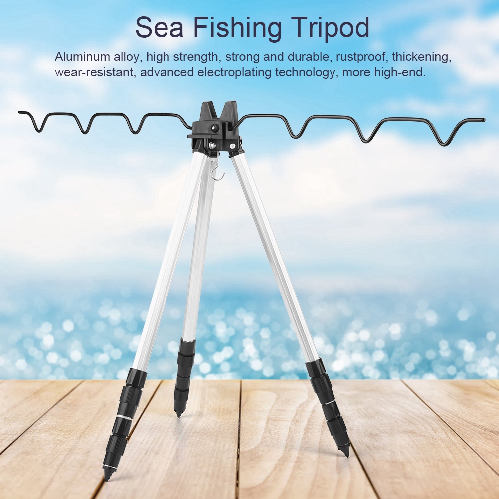 Penyangga Tripod Joran Pancing - Fishing Rod Casting ulasan dan harga
