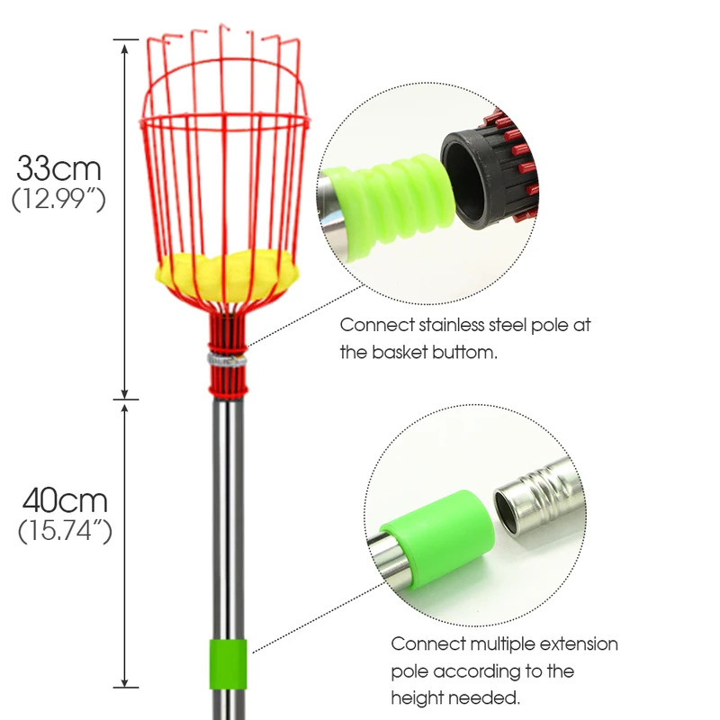 Penjepit Buah Teleskopik Baja  - Fishing Rod Telescopic ulasan dan harga