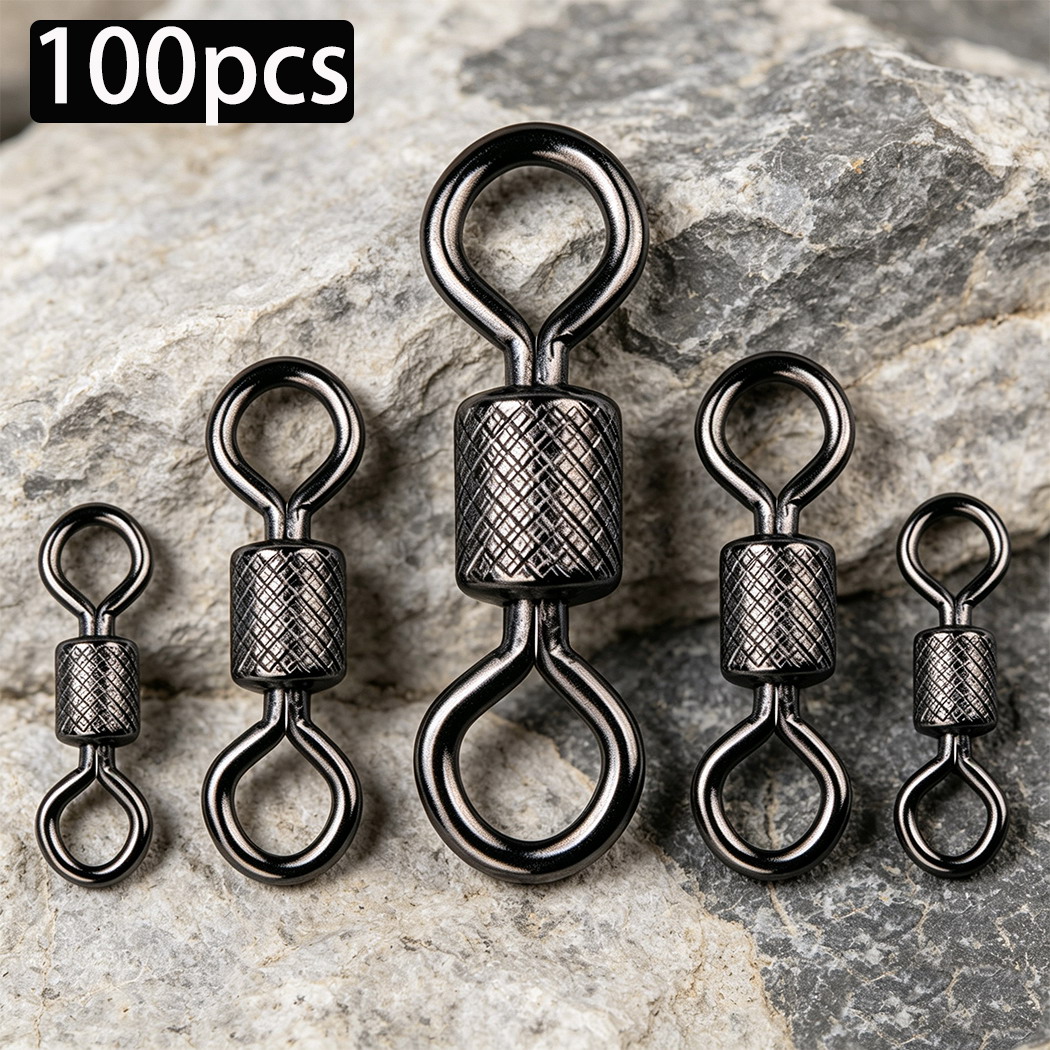 100pcs/box Swivel Pancing 1 #  - Fishing Rod Case ulasan dan harga
