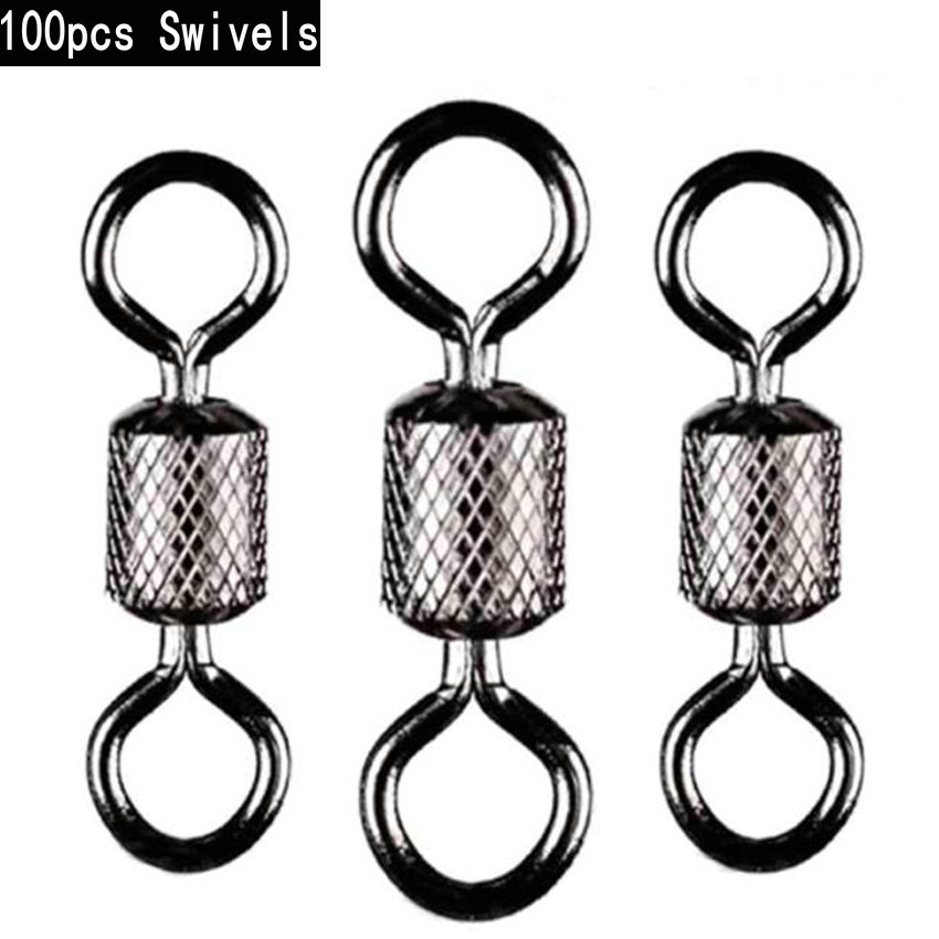 100pcs/box Swivel Pancing 1 #  - Fishing Rod Case ulasan dan harga