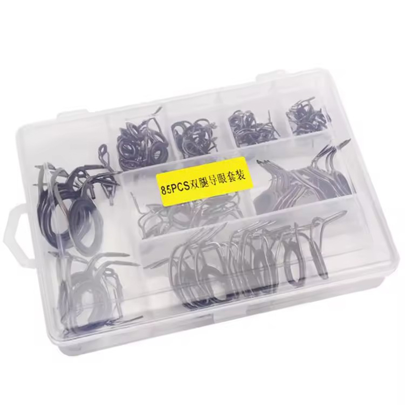 WEIHE 75PCS Aksesoris Mata Pem - Fishing Rod Repair Kit ulasan dan harga