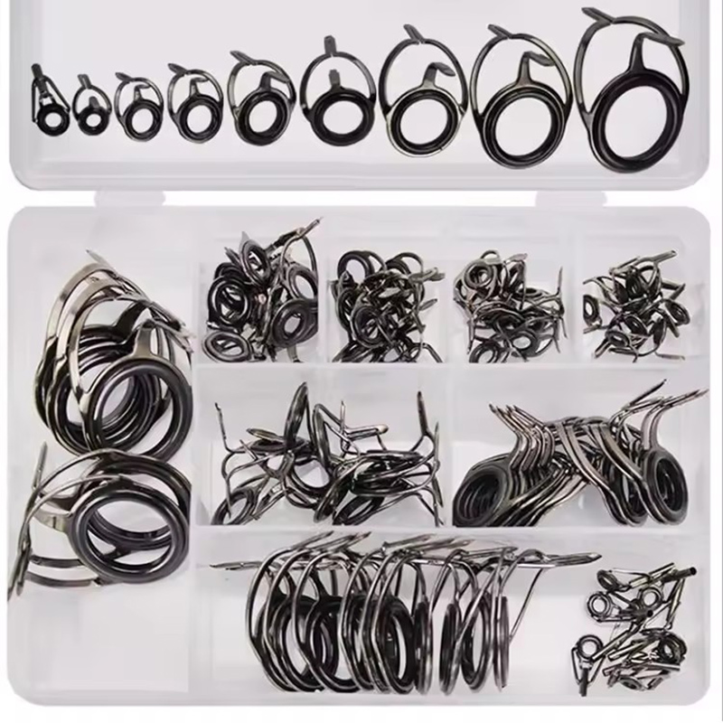 WEIHE 75PCS Aksesoris Mata Pem - Fishing Rod Repair Kit ulasan dan harga