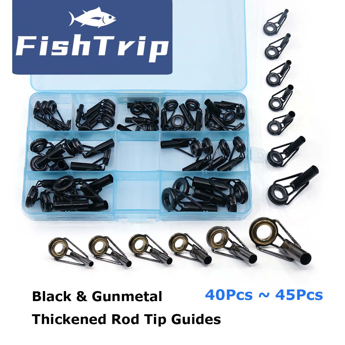 FishTrip Kit perbaikan ujung b - Fishing Rod Tip Replacement ulasan dan harga
